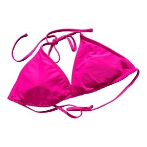 Barbie Pink Triangle Swim Top L